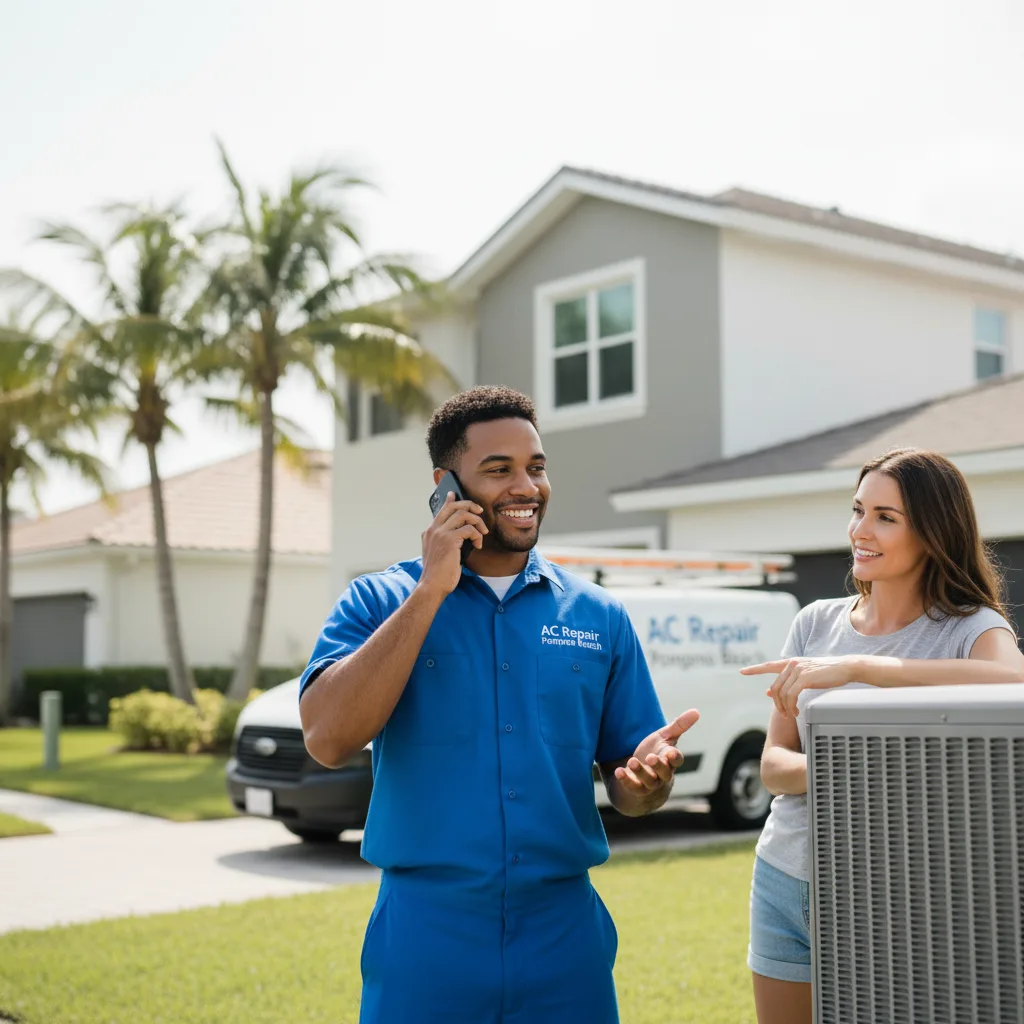 AC Repair Pompano Beach customer support in Minden